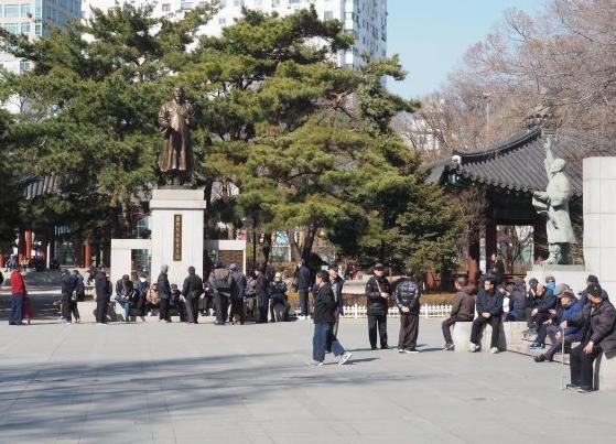 과거의 탑골공원